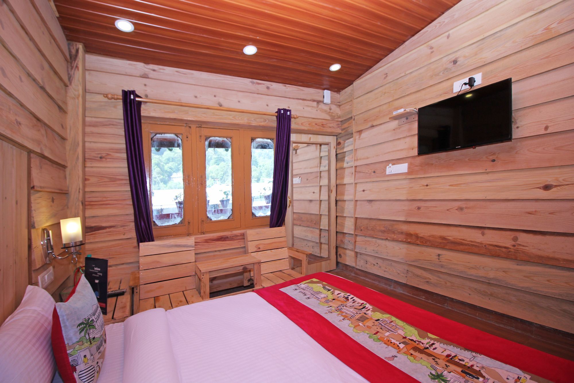 Oyo 3128 Hotel Panorama Nainital Kültér fotó